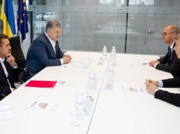 Обсудили бюджет и Гонтареву: Порошенко встретился с миссией МВФ