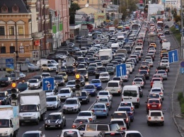 Киевские пробки признаны одними из крупнейших в мире