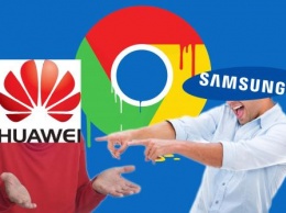 Оконфузился по полной: Samsung «троллит» Huawei за отсутствие Google-сервисов
