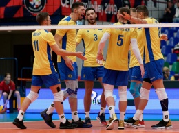Сборная Украины сенсационно вышла в 1/4 финала чемпионата Европы по волейболу