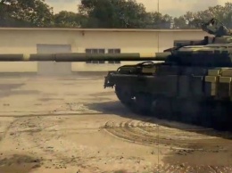 Украинский танк проверили пивом: как это было (видео)