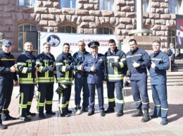 Огнеборцы Днепропетровщины вошли в пятерку лучших спасательных команд