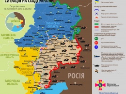 Картина дня в зоне ООС за 25 сентября: оккупанты рассылают украинским солдатам и населению провокационные смс-ки