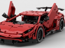 Lego создал радиоуправляемую копию 750-сильного суперкара Lamborghini