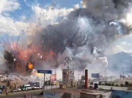 В Мексике взорвалась мастерская с пиротехникой (фото)