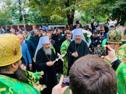 Глава УПЦ Московского патриархата прибыл в Одессу: мэр Труханов с нардепом Скориком присутствовали на литургии
