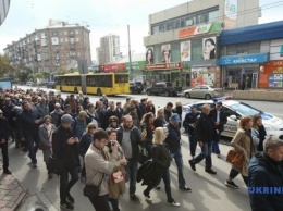 В Киеве почтили Маршем памяти расстрелянных в Бабьем Яру