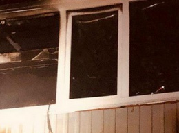 В Днепре на проспекте Петра Калнышевского загорелся балкон
