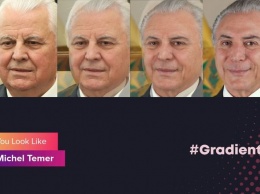 Приложение Gradient нашло «двойников» украинских политиков среди селебритис