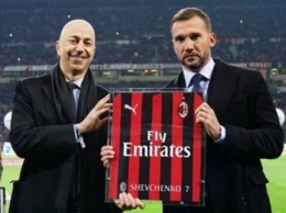 Шевченко является первым кандидатом на пост главного тренера "Милана"