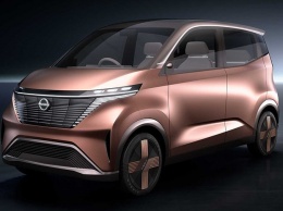 Nissan показал концепт с камерами вместо зеркал и голограммами