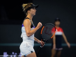 Элина Свитолина обыграла американку Софию Кенин и вышла в 1/4 финала теннисного турнира WTA в Пекине