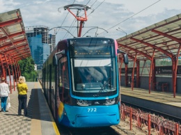 В Киеве на выходных трамвай №1 вновь прекратит движение