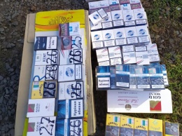 В Кривом Роге полицейские изъяли более 100 пачек контрафактных сигарет