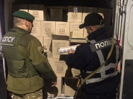 В Закарпатской области обнаружили партию контрабандных сигарет