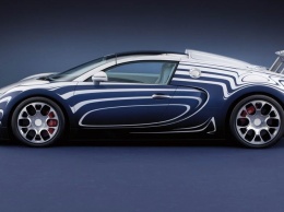Эксклюзивный Bugatti Chiron Sport Zebra поймали на заводе (ФОТО)