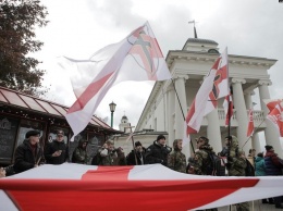 В Минске проходит митинг против возможной интеграции с Россией