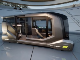 Немцы представили беспилотный дом на колесах Hymer Galileo с футуристичным дизайном