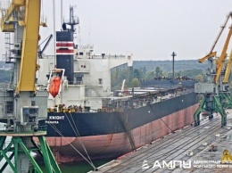 Порт Ольвия принял самое большое судно в 2019 году (ФОТО)