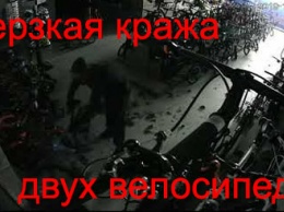 В центре Харькова завелся велосипедный "маньяк" (видео)
