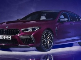 Представлено «заряженное» четырехдверное купе BMW M8 Gran Coupe