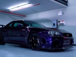 На видео показали самую дорогую версию Nissan GT-R R34