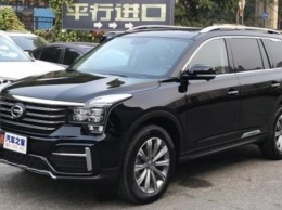 Китайцы показали обновленный внедорожник GAC Trumpchi GS8