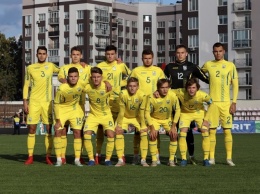 Сборная Украины U-19 по футболу одержала волевую победу над командой Греции