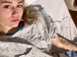 Майли Сайрус попала в больницу из-за тонзиллита