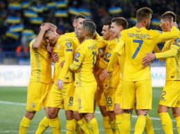Сборная Украины по футболу обыграла Литву и практически завоевала путевку на Евро-2020