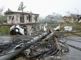 На Японию обрушился смертоносный тайфун: страшные видео и фото