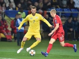 Игрок сборной Украины Андрей Ярмоленко: Ощущения, что мы уже на Евро, пока что нет