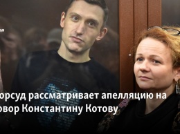 Мосгорсуд рассматривает апелляцию на приговор Константину Котову