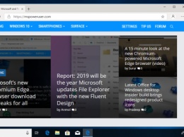 Microsoft может избавиться от закругленных углов в новом Edge