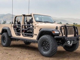 Из пикапа Jeep Gladiator сделали военный автомобиль