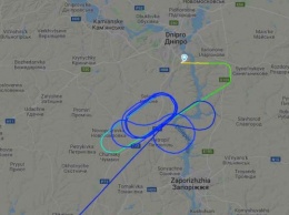 Самолет из Анталии час наматывал круги над Днепром