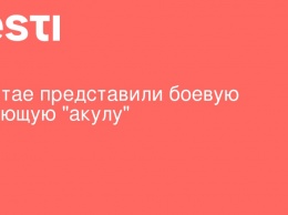 В Китае представили боевую летающую "акулу"