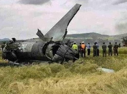В Эфиопии разбился истребитель Су-27УБ российского производства
