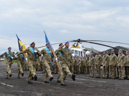 Украинских миротворцев в Конго наградили медалями «За службу миру»