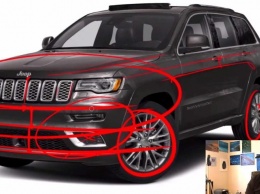 В сети появился рендер на обновленный внедорожник Jeep Grand Cherokee (ВИДЕО)