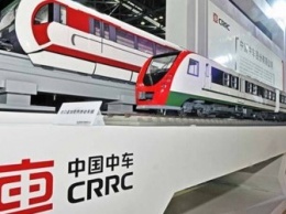 Китайская CRRC представила электровозы для Украины