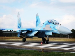 Украинский Су-27 сдул несколько человек на авиашоу в Бельгии