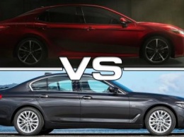 «Пафос, не более»: Блогер сравнил Toyota Camry V6 и BMW 530d