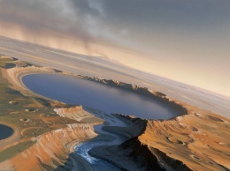 На Марсе обнаружили следы гигантских соленых озер