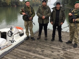 Итальянец и румын на выходных во время рыбалки на катере пересекли румынско-украинскую границу