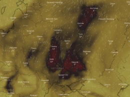 Над Киевом, Харьковом и Кривым Рогом в атмосфере повышенный уровень угарного газа