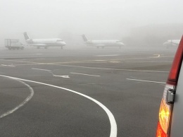 В аэропортах Киева задерживаются рейсы из-за тумана