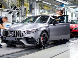 Daimler начал производство новых Mercedes-AMG A45 и CLA45