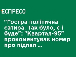 "Острая политическая сатира. Так было, есть и будет": "Квартал-95" прокомментировал номер о поджоге дома Гонтаревой