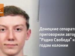 Донецкие сепаратисты приговорили автора "Радио Свобода" к 15 годам колонии